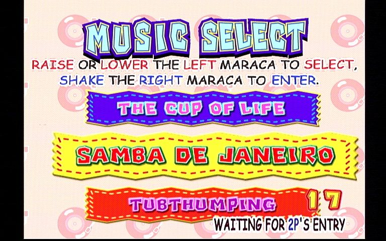 Samba De Amigo screenshot 4 for Sega Dreamcast